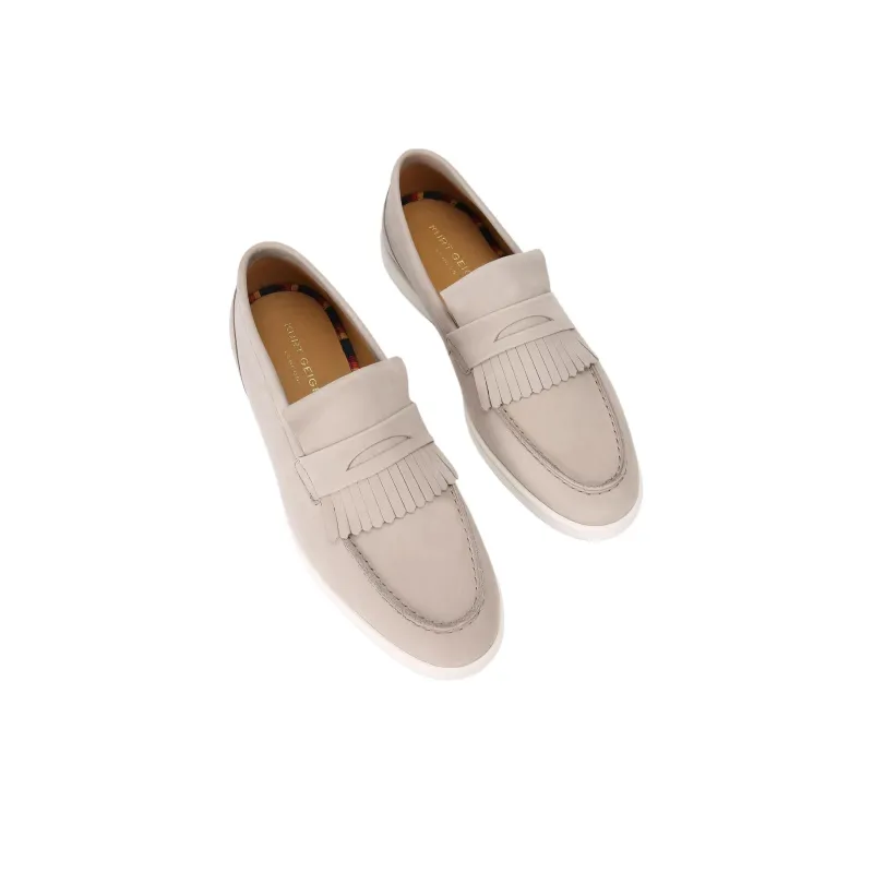 Kurt Geiger London Julian Loafers Men's Light Gray-2