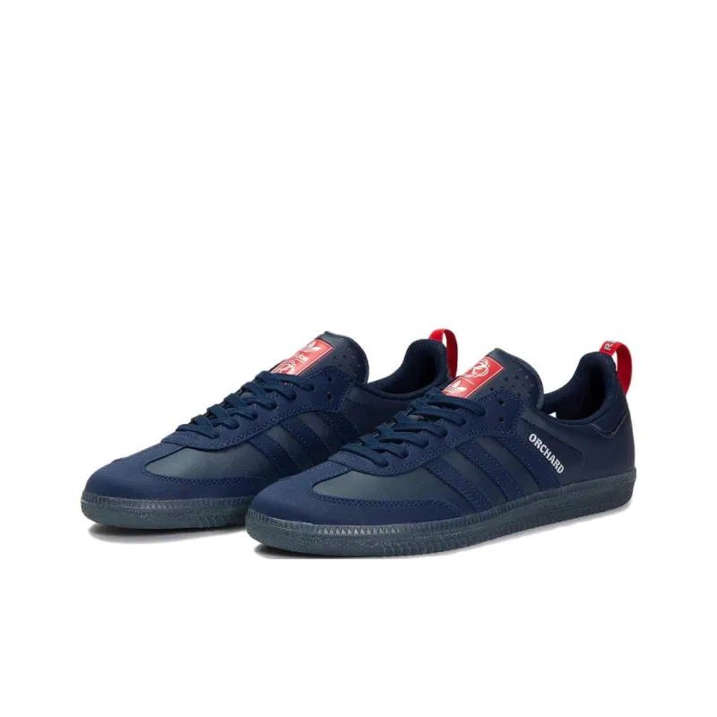 Orchard X New England Revolution x Adidas Originals Samba ADV Low Top Skateboard Shoes Men's Blue-2