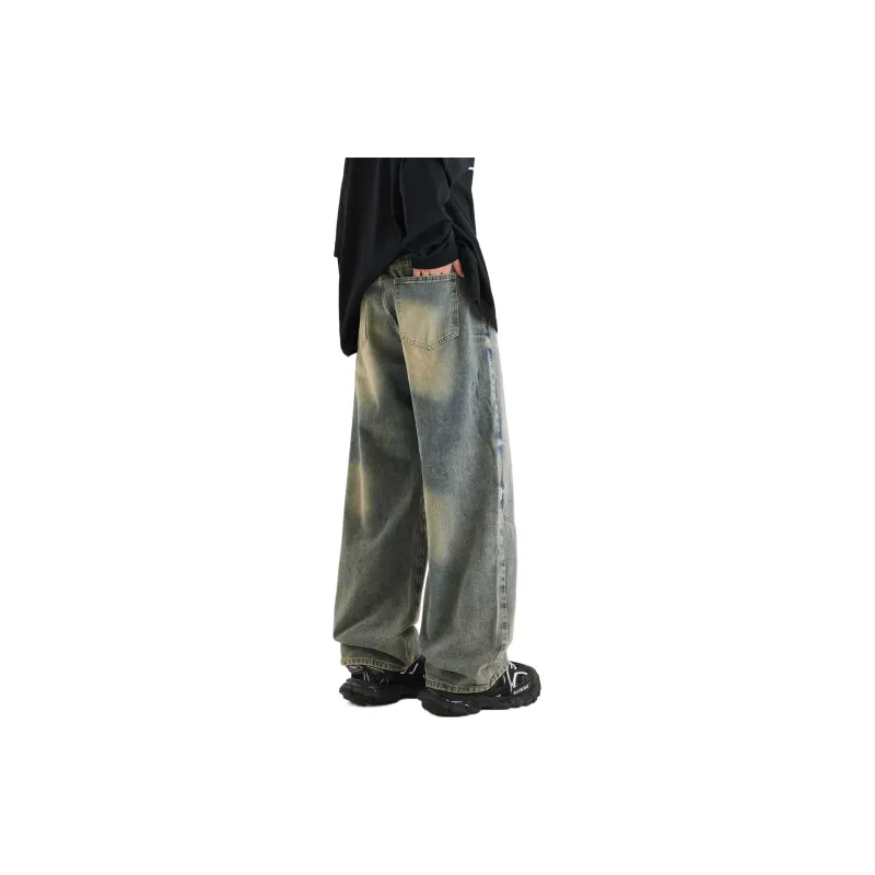 RCTAMY Jeans Unisex Yellow Mud-1