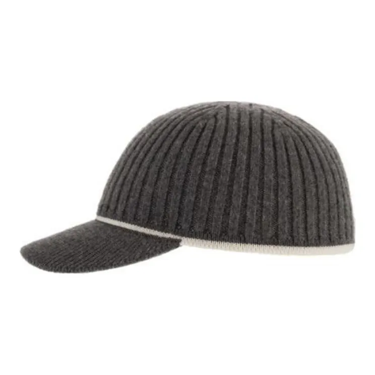 Brunello Cucinelli Embellished Knitted Baseball Cap-1
