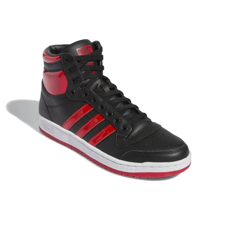 Adidas Top Ten Hi Core Black Vivid Red Patent-2