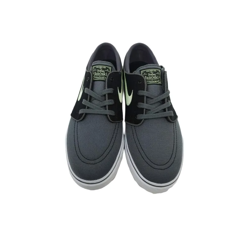 Nike Sb Zoom Stefan Janoski Canvas Dark Grey Barely Volt-2
