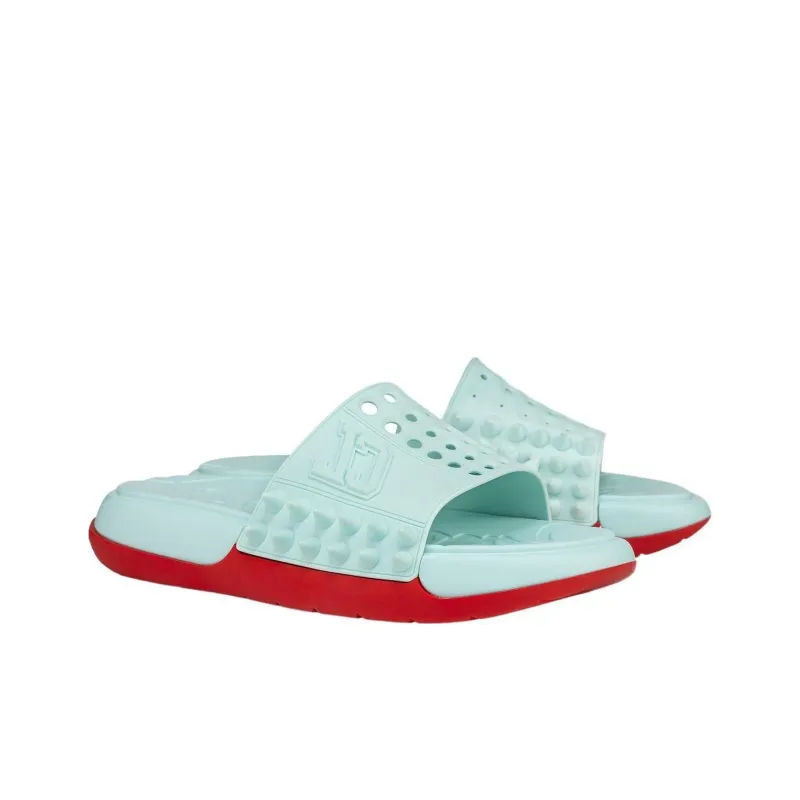 CL Slide Slippers Men's Light Blue-3