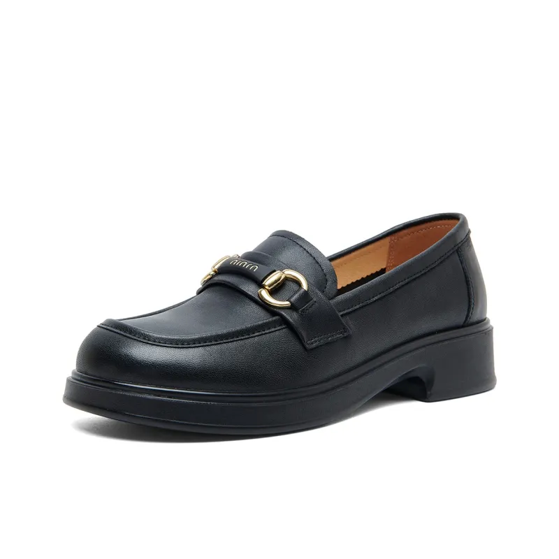 PT'SON Loafers Women's Ecru/Black-5