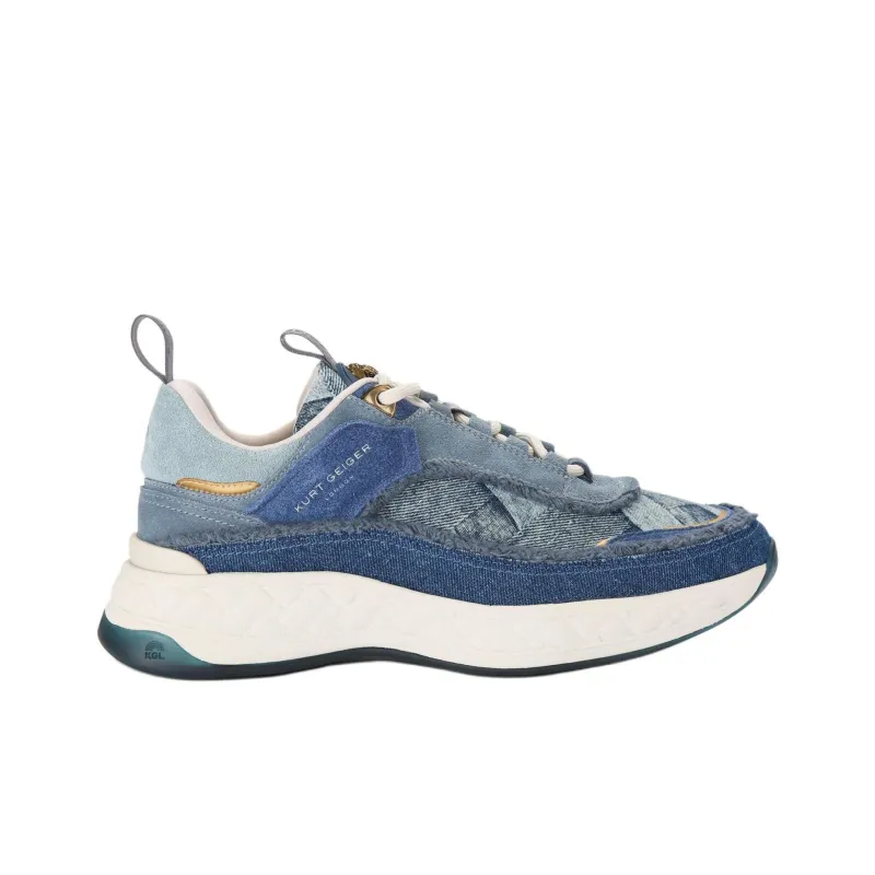 Kurt Geiger London Kensington Low-Top Casual Shoes Women's Blue-1
