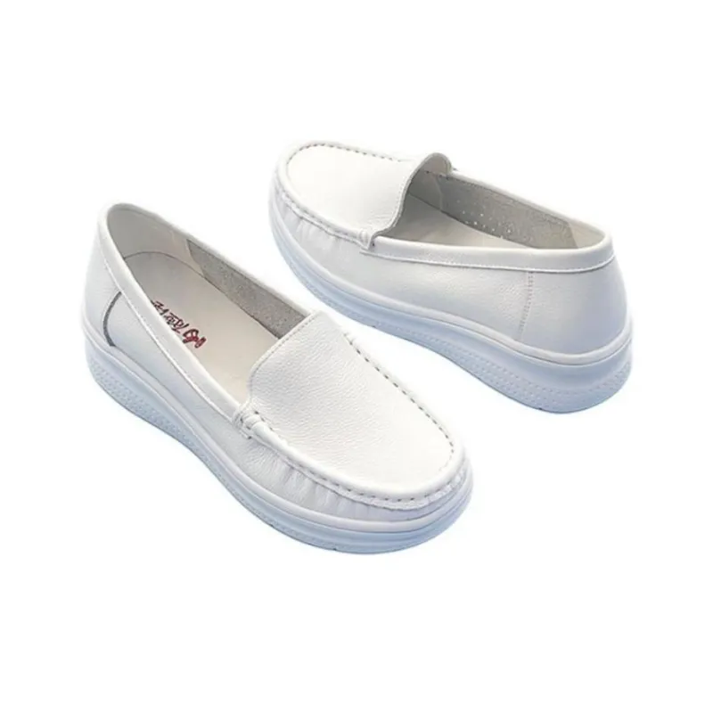 Neiliansheng Casual Single Shoes Women's White-4