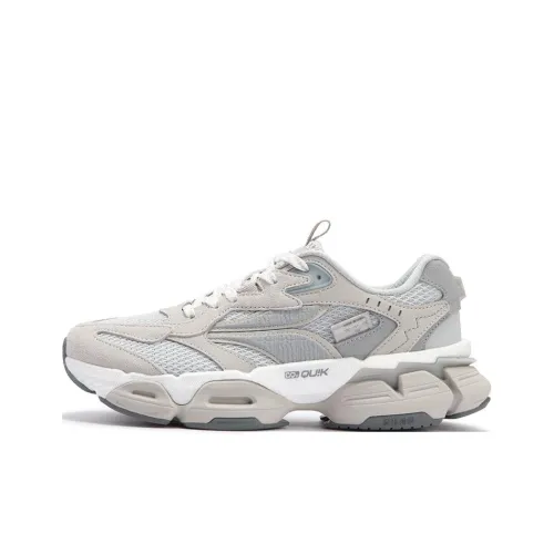 361° Life Collection Spiritual Gaze PRO Cushioning Wear Resistant Low Top Chunky Sneakers Women's Gray