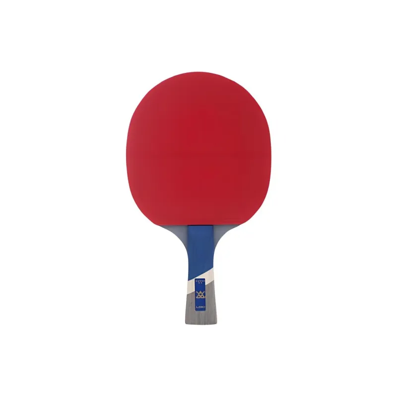 LOKI Ping Pong Paddles Unisex All Wood Red-3