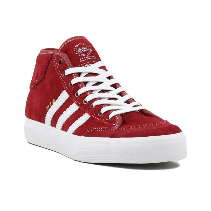 Adidas Matchcourt Mid Marc Johnson Red-1