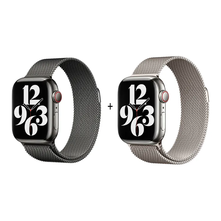 ZHISHENG Apple Compatibility Watch Band 38/40/41/42/44/45/49 All Stainless Steel Material-6