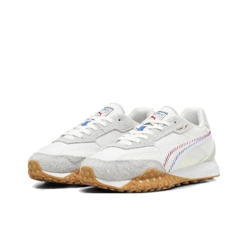 PUMA Blaktop Rider Premium Athletics 'White Brown'-2