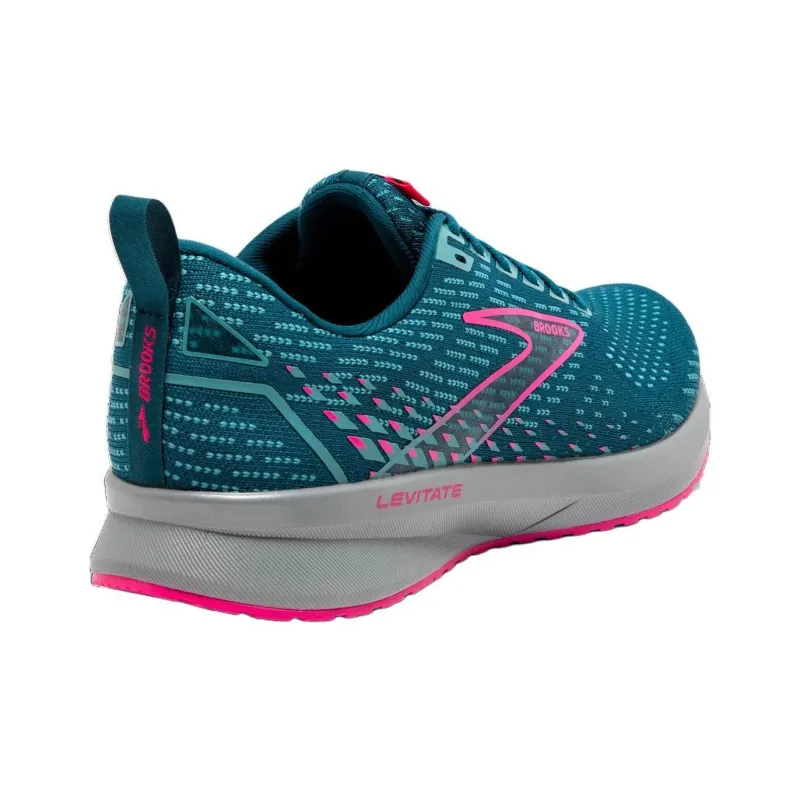 Brooks Glycerin 20 Cushioning Anti-Slip Wear-Resistant Breathability Low-Top Casual Running Shoes Women's Navy Blue-2