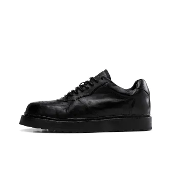 FOR YOU Handcrafted Men's Casual Shoes Men's Elegant Black Light Luxury