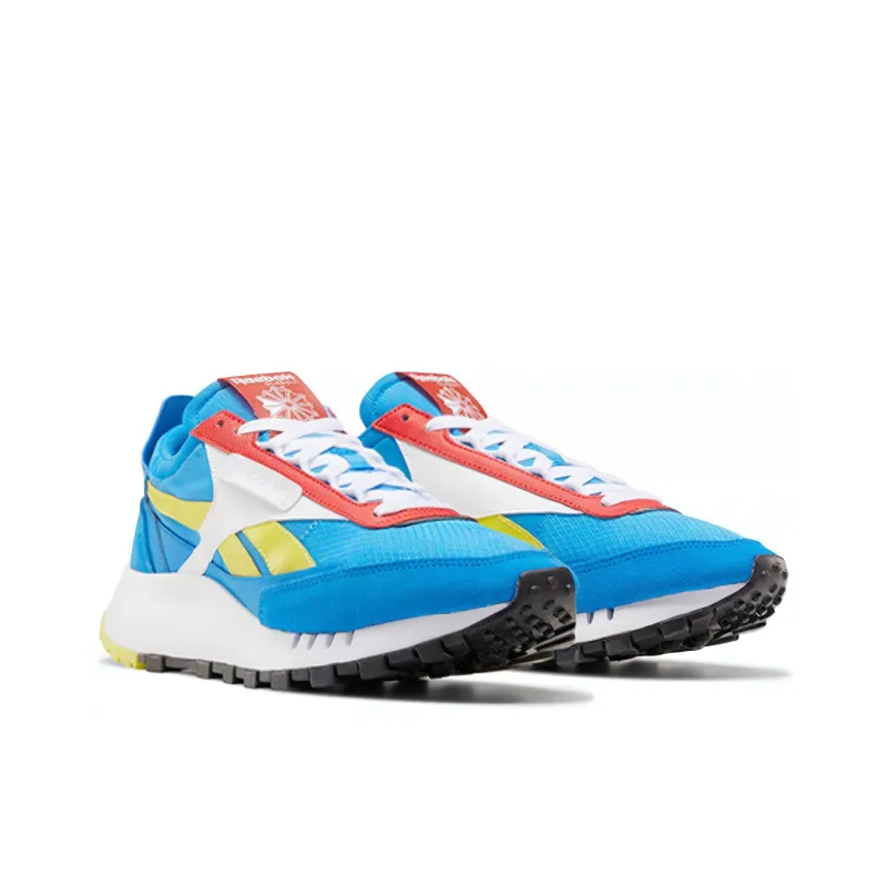 Reebok Classic Leather Legacy Dynamic Blue Yellow-2