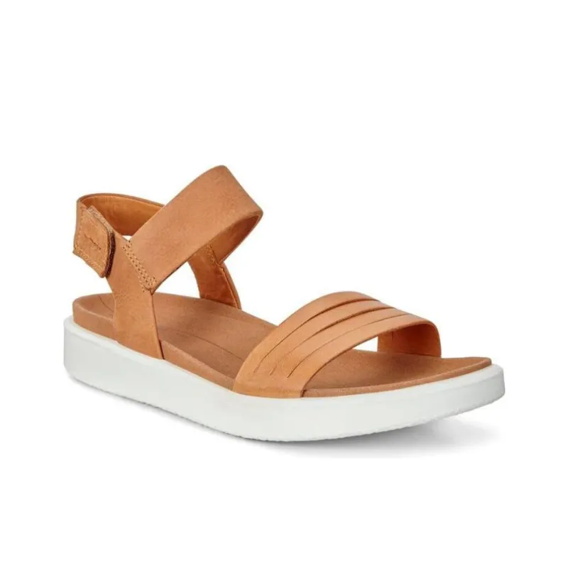 Ecco One Strap Sandals Women's Brown-2