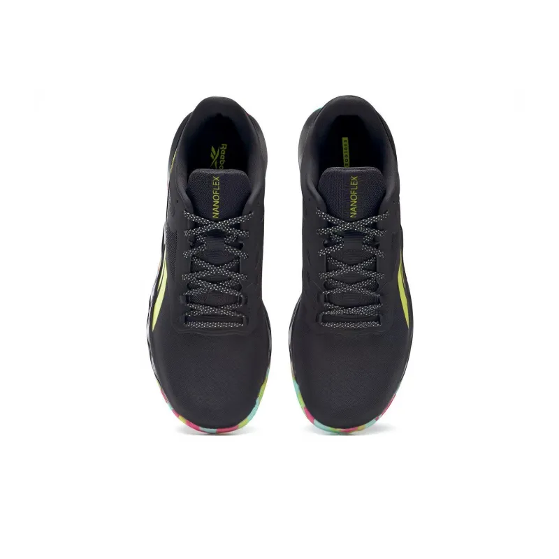 Reebok Nanoflex Tr 'Black Lime Camo'-4