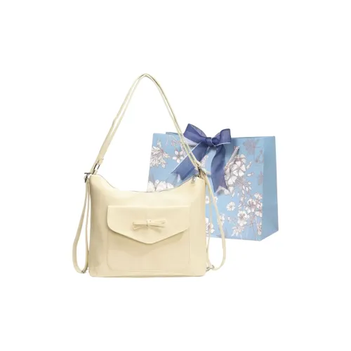 REDOO PU Double Shoulder Crossbody Bag, Shoulder Bag Women's White/Purple/Blue/Black