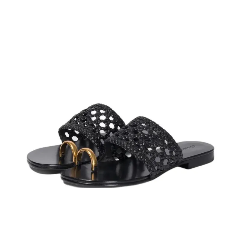 JONATHAN SIMKHAI Slide Slippers Women's Black-2