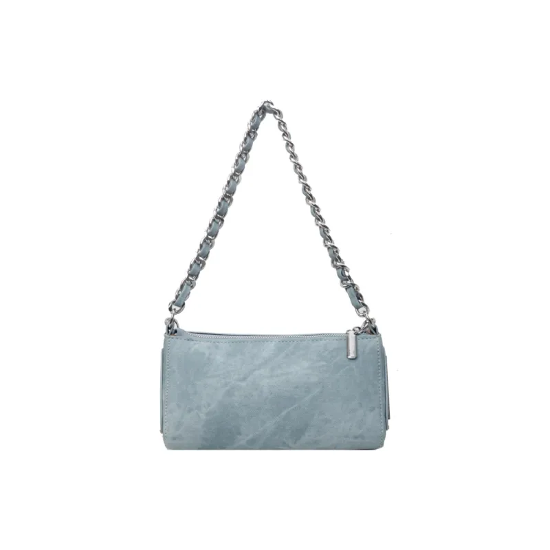 MingLu PU Handbag Shoulder Bag Crossbody Bag Women's Dark Tea/Pink/Blue/Khaki-12