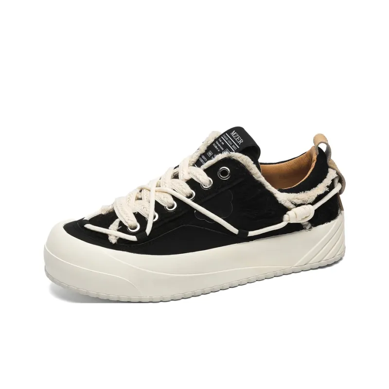 Magelly Anti Slip Wear Resistant Breathable Height Increasing Low Top Canvas Shoes Unisex Black-1