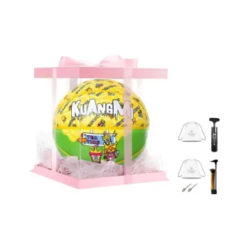 Kuangmi x MK MONKEY KING Microfiber Leather Basketball Yellow Green Size 7 Ball Training Unisex