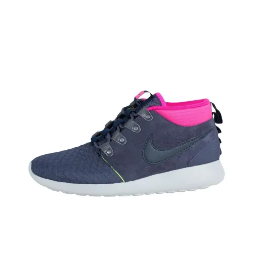 Nike Roshe Run Sneakerboot Gridiron/Dark Obsidian-Pinkfl-Volt