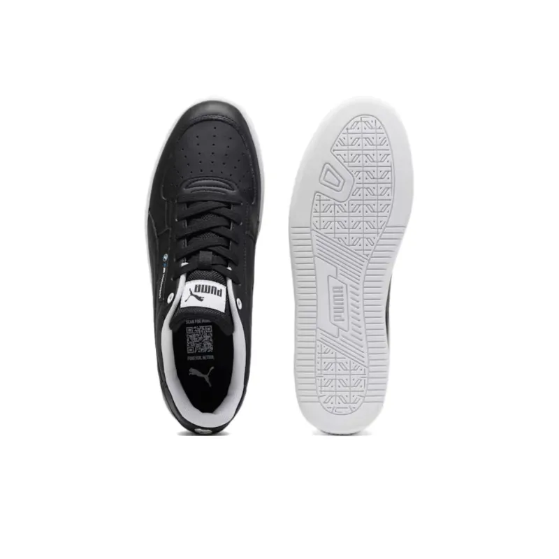 PUMA BMW M Motorsport Slip Resistant, Abrasion Resistant, Breathable Low Top Skateboard Shoes Unisex Black-3