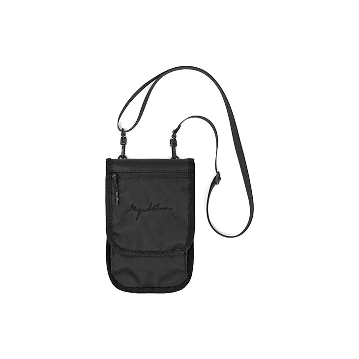 MYEDITION Approx. 1L Crossbody Bag Outdoor Bag Nylon Black/Brown/Gray Unisex-0