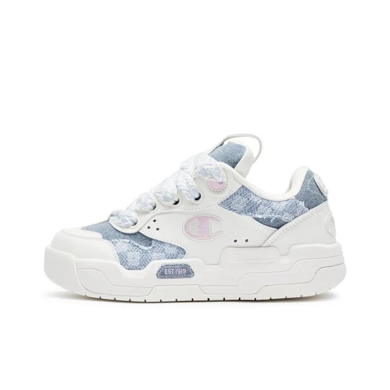 Champion OnSkate V1 Balance Low Top Skateboard Shoes Women's Light Blue-0