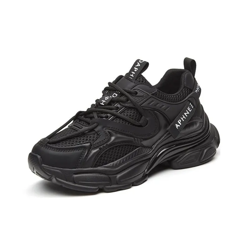 DAPHNE Low-Top Chunky Sneakers Women's Black-0