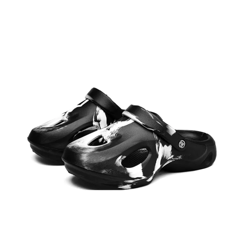OUBT Ink Wash Rendering Design Clogs Men's-8
