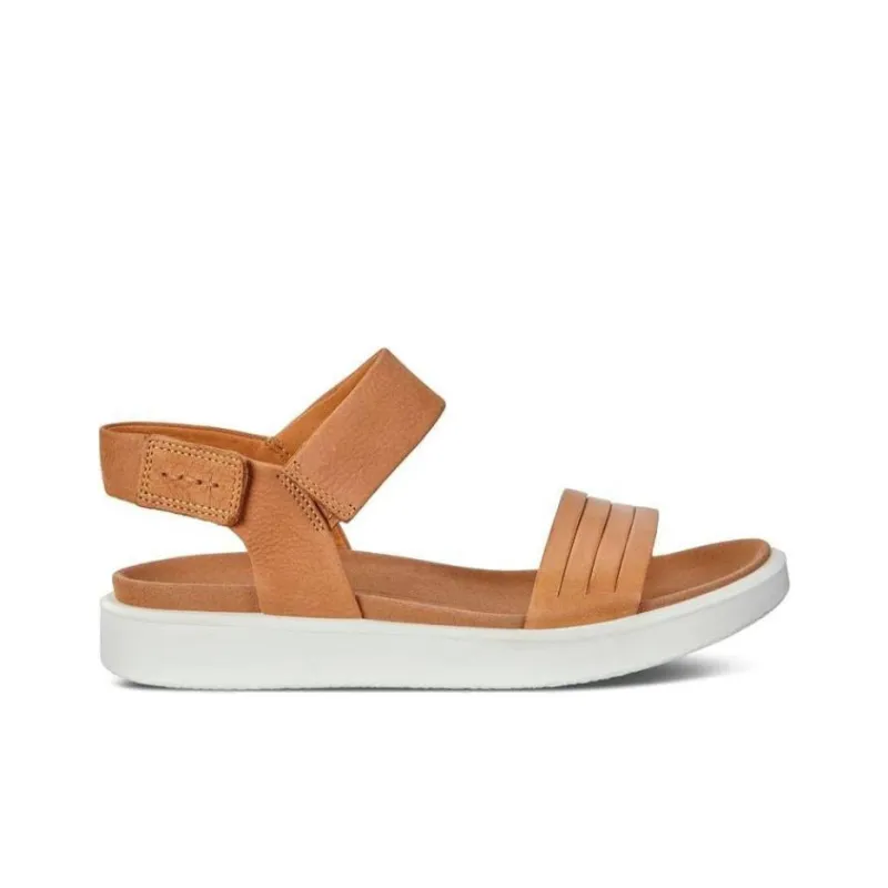Ecco One Strap Sandals Women's Brown-1