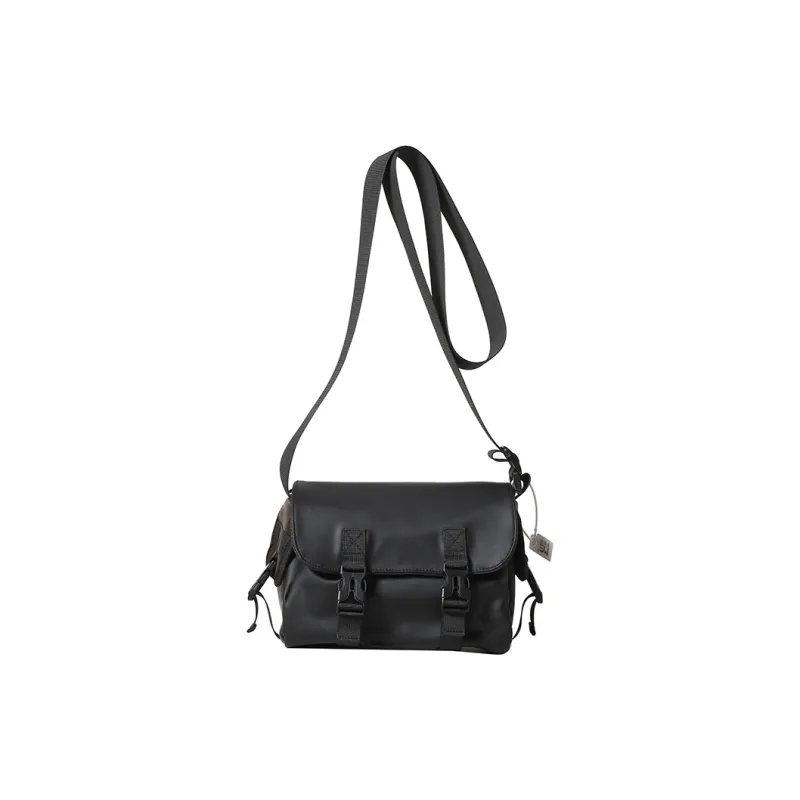 Travel Oxford Crossbody Bag Regular Unisex Black-1
