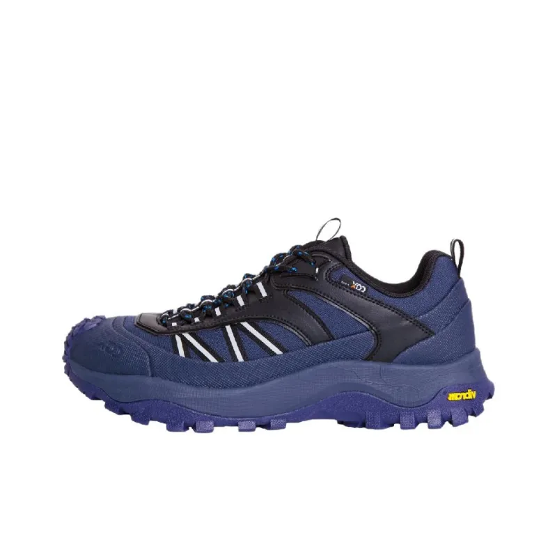 CGX Shock Absorbers With Slip Resistant Features Low Top Outdoor Shoes Men's Oil Ink Blue Online And Offline Same Style-0