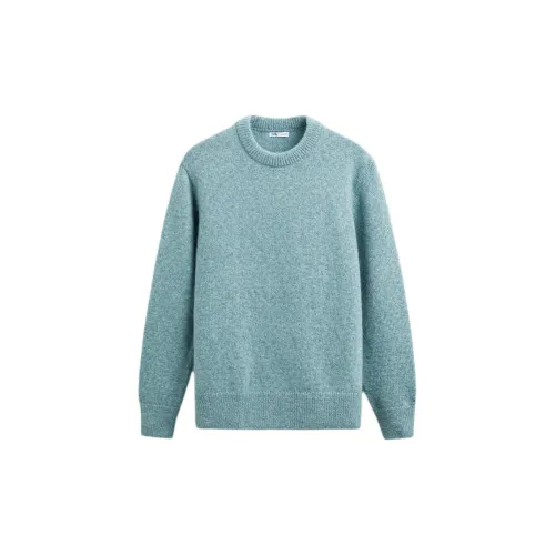 ZARA Knitwear Men Blue/Green