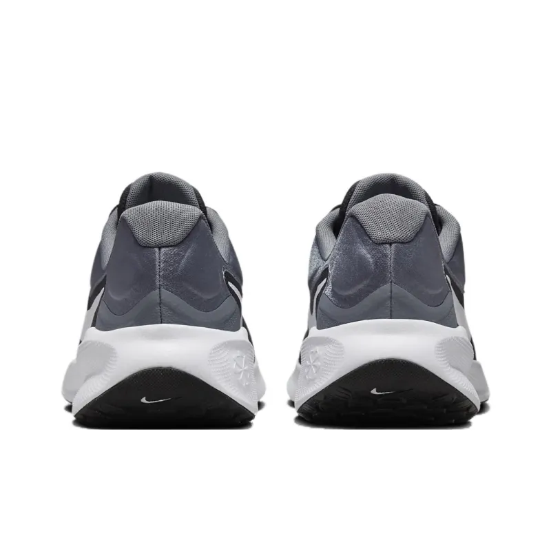 Nike REVOLUTION 7 Slip Resistant And Abrasion Resistant Support Low Top Casual Running Shoes Men's Black-4