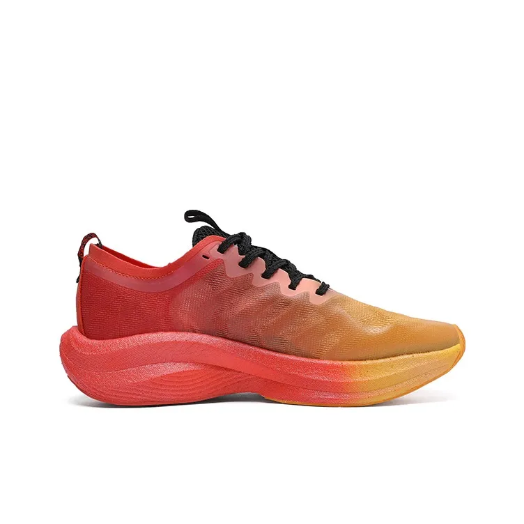 LPMX Running Shoes Men Low Top Lava Orange-1