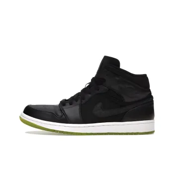 Jordan 1 Phat Black Action Green