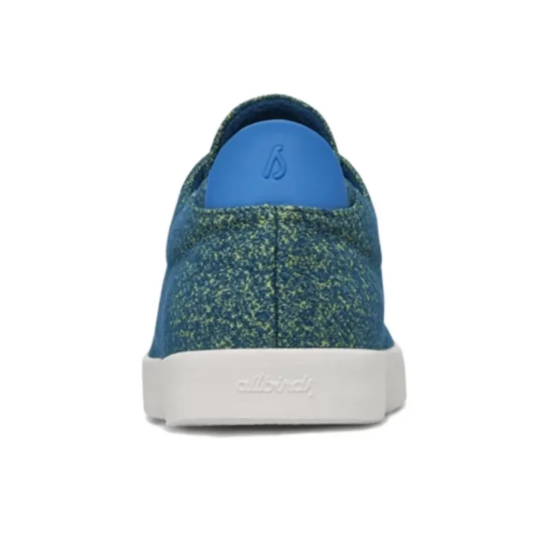 Allbirds Wool Piper Lightweight Low-Top Skateboard Shoes Men's Mystery Garden Blue-3