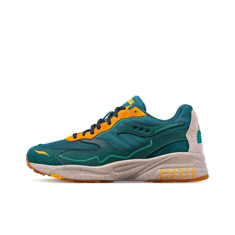 Saucony 3D Grid Hurricane Premium Green Orange-0