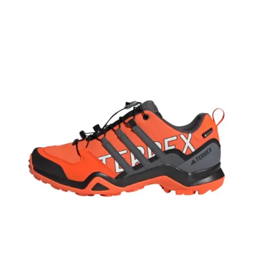 Adidas Terrex Swift Hiking / Trekking Shoes Men Low-Top Impact Orange/Gray Five/Core Black