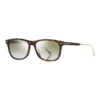 TOM FORD Caleb Rectangle Frame Sunglasses