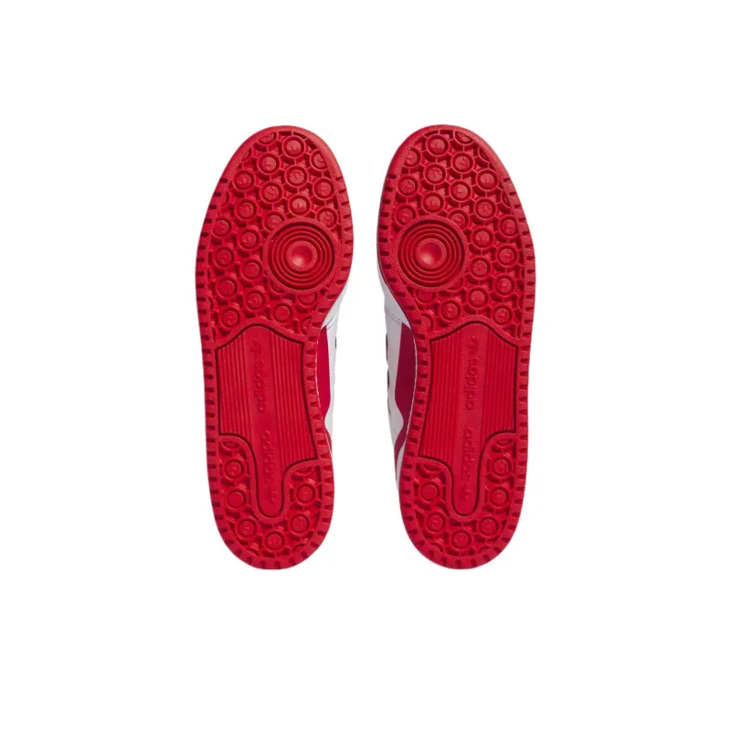 Forum Adidas Originals Low Classic 'White Scarlet Embroidered Heart'-5