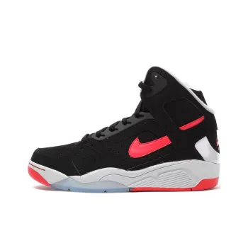 Nike Air Flight Lite High Black Red Grey