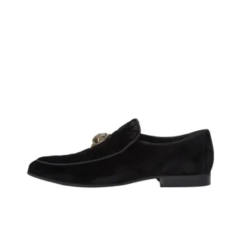 Kurt Geiger London Hugh Eagle Head Loafers Men's Black