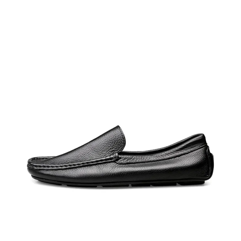 DCK Men's Casual Shoes Men Low Top Black/Dark Brown-0