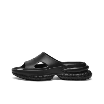 Cabbeen EVA Cut Out Quick Dry Slide Slippers Men's Black