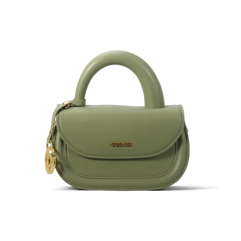 Gudair Cow Leather Saddle Bag, Shoulder Bag, Crossbody Bag, Handbag Women's-7
