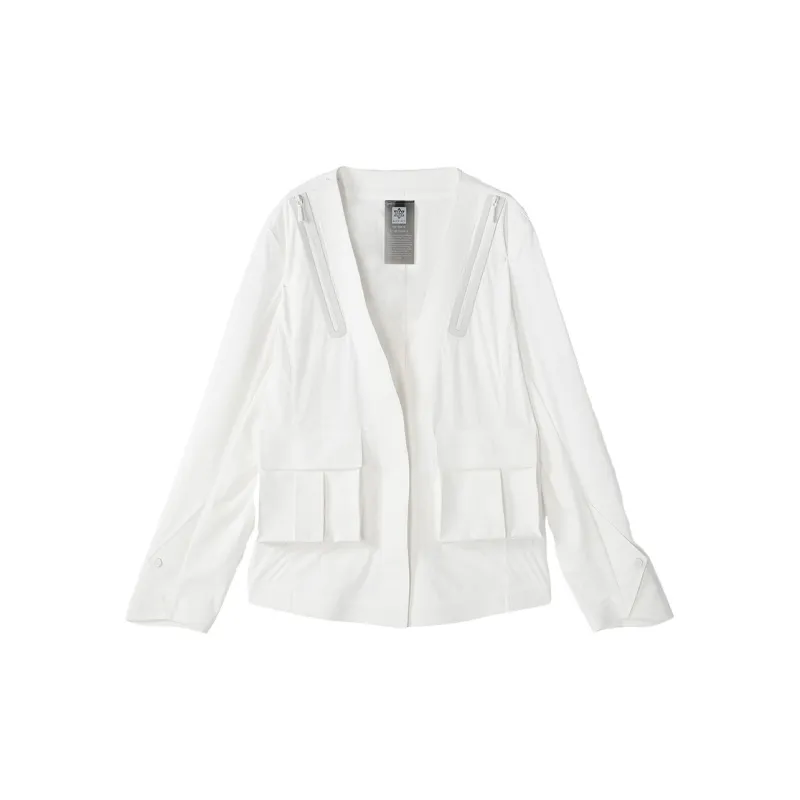 NORVINCY Western Artsy Style Low Neck Jacket Unisex-0