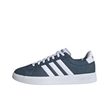 Adidas GRAND COURT 2.0 Non-slip Lightweight Low-Top Skateboard Shoes Men's Blue White